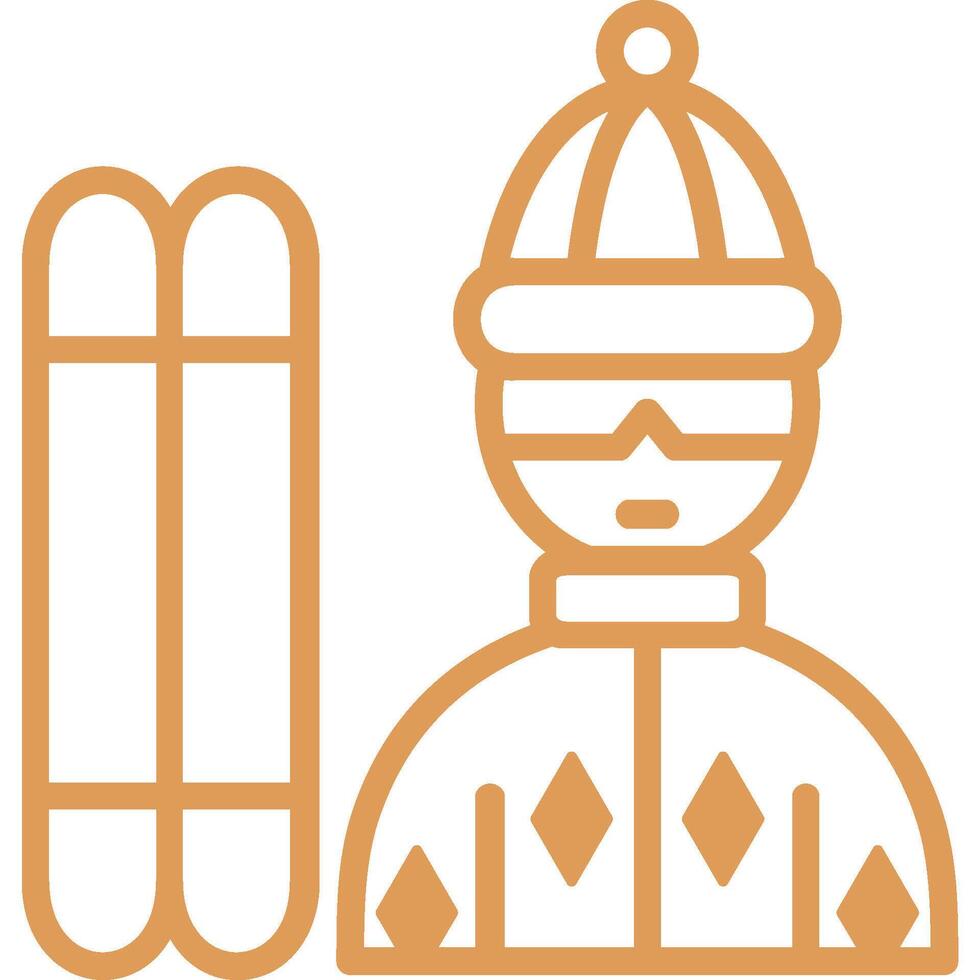 Snow Board Icon Element For Design vector