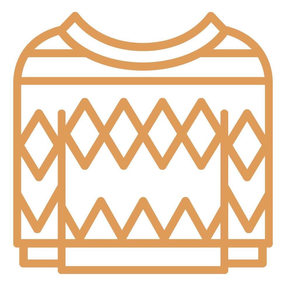 Jumper Icon Element For Design vector