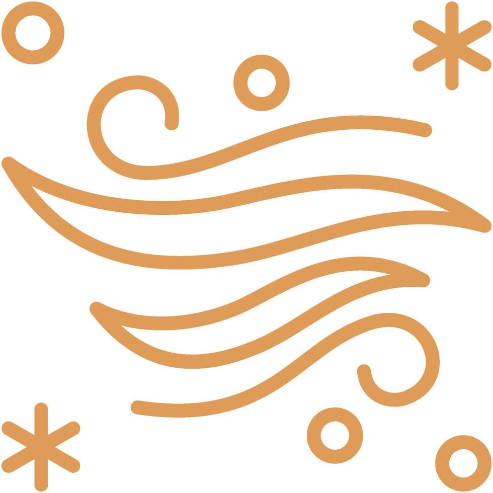 Wind Icon Element For Design vector