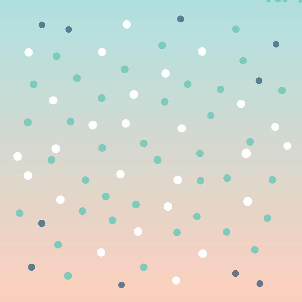 Delicate pastel confetti pattern background design. vector
