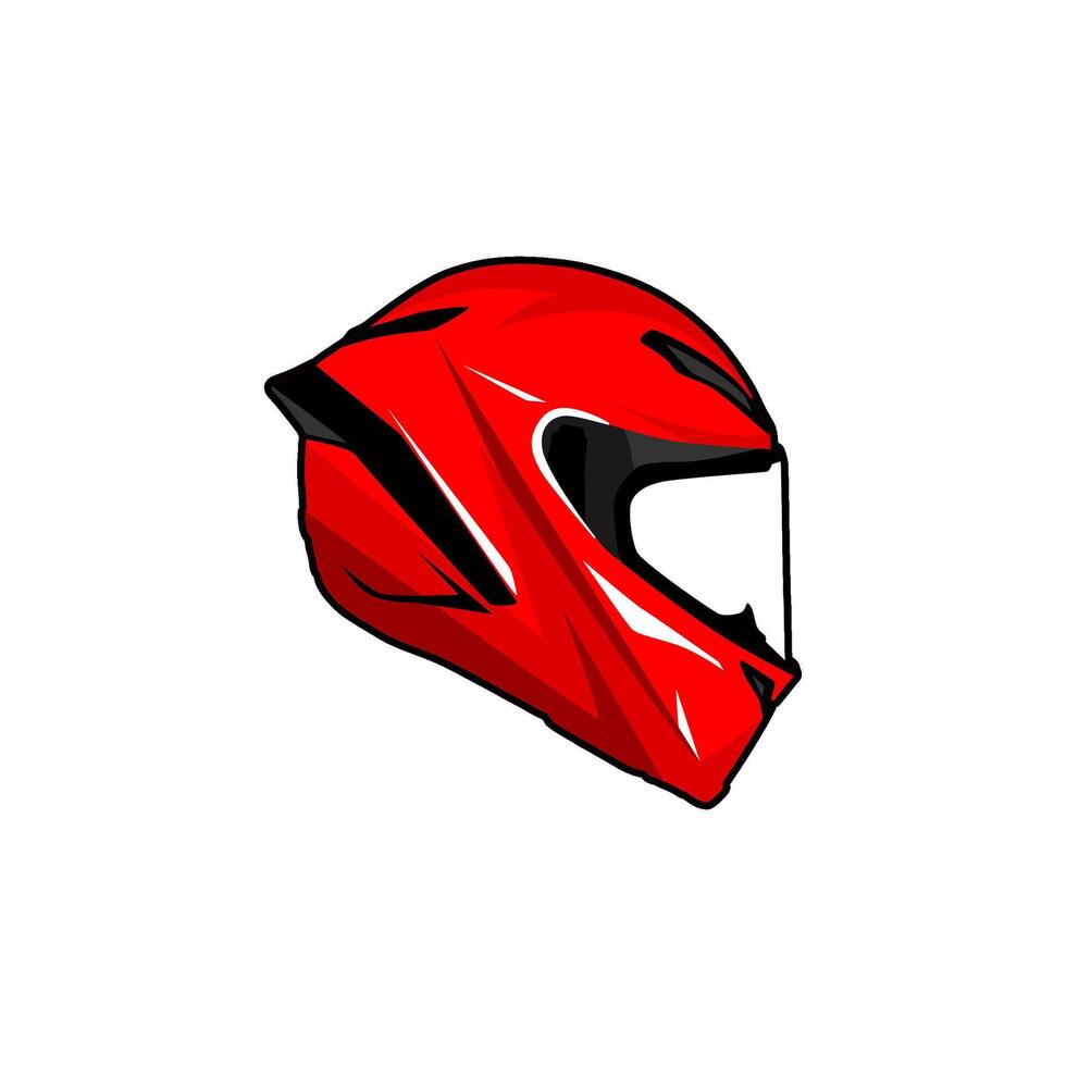 motorcycle racing helmet image vector