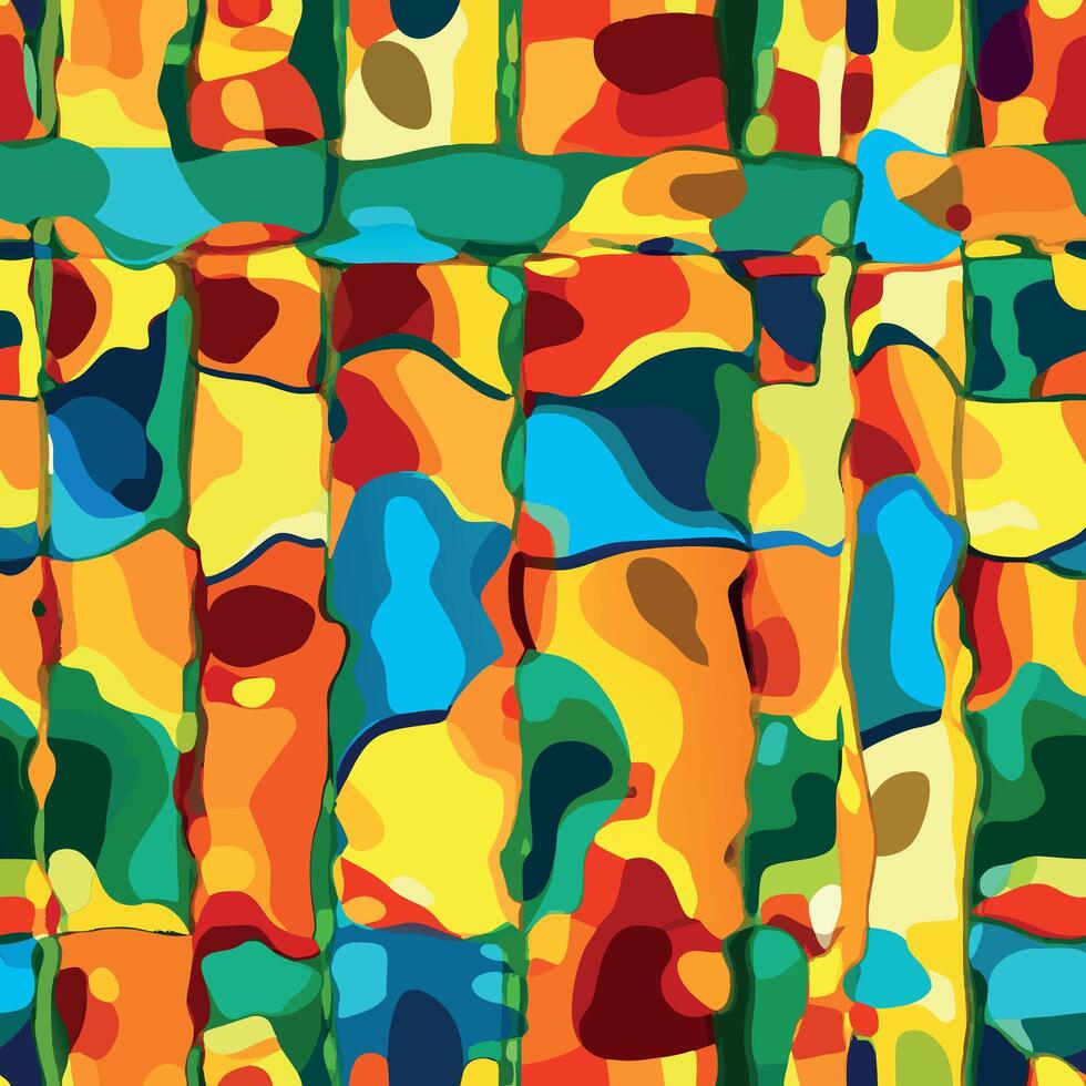 A colorful abstract pattern with many different colors vector