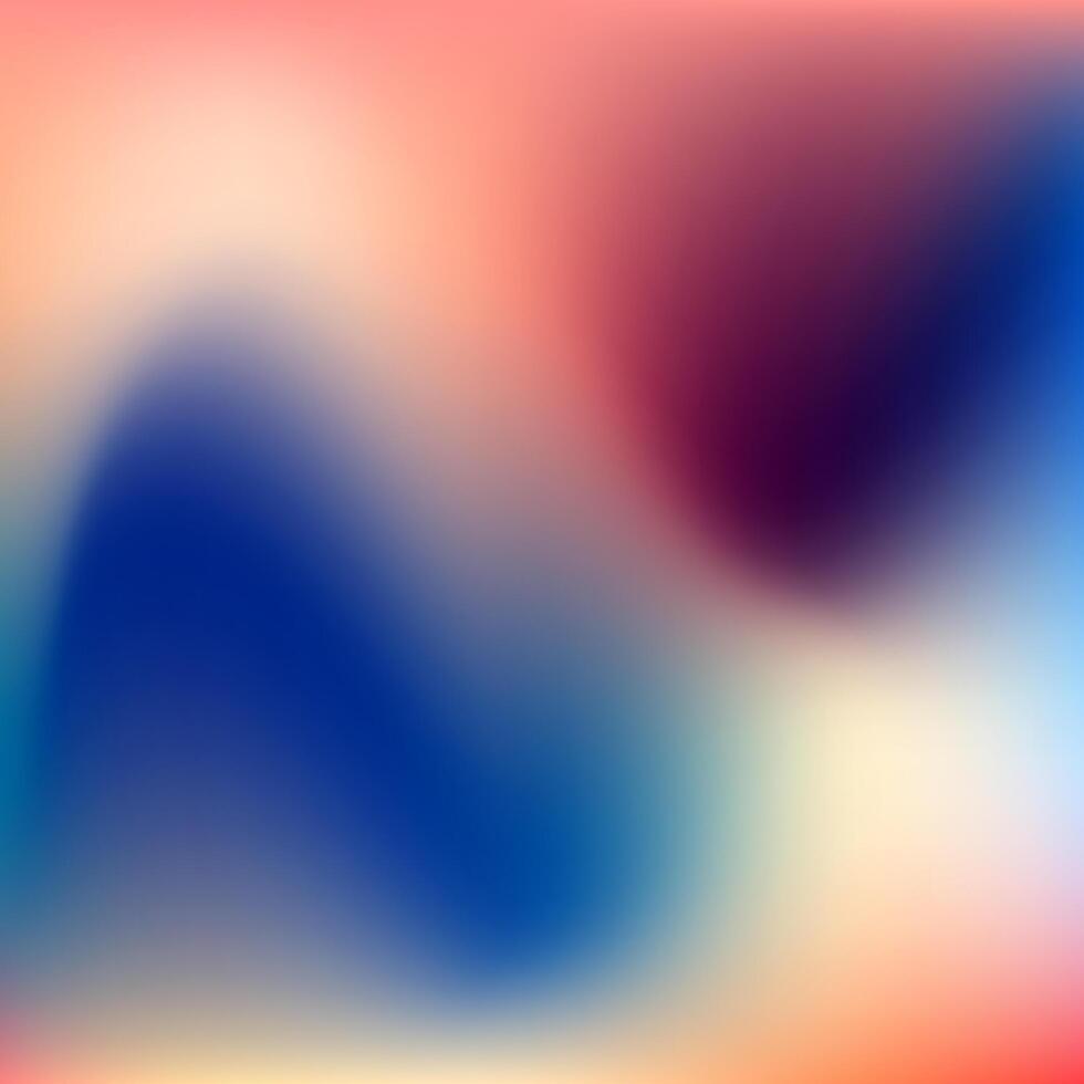 vintage colorful mesh gradient background with liquid pattern vector