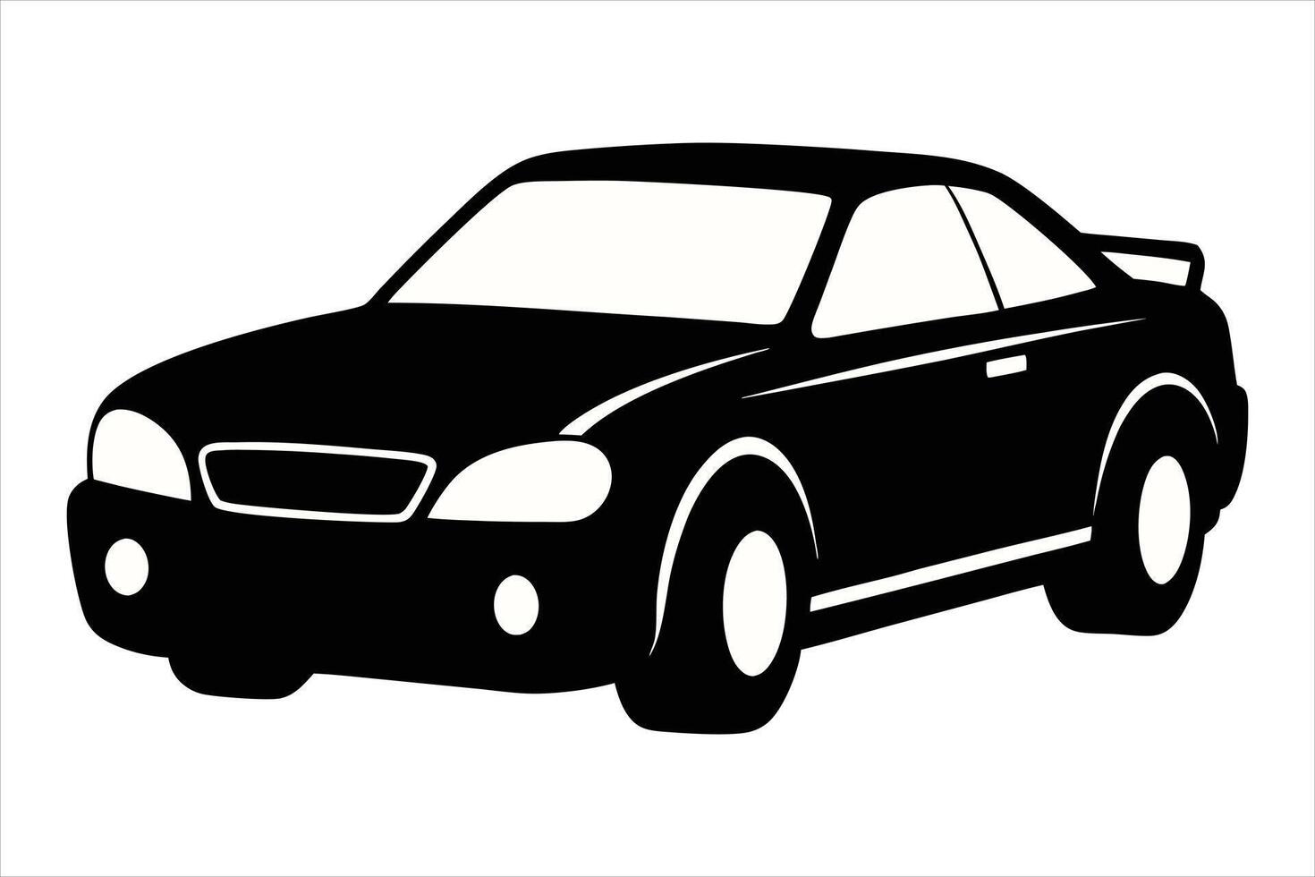 illustration of a car isolated on white background vector