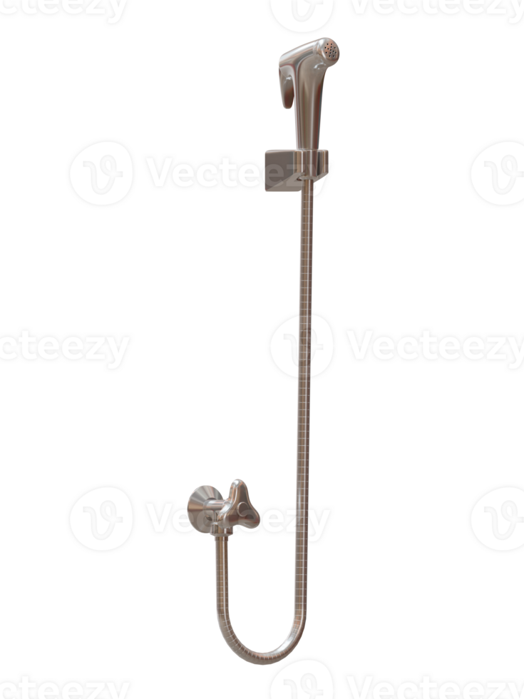 Shower Spray 3D Design Element Illustration png