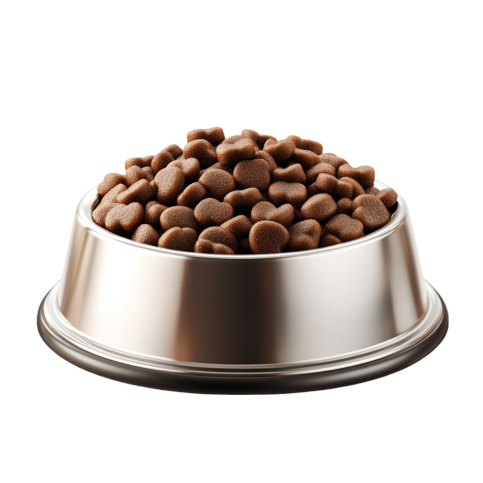 Dog Food Bowl with Chocolate png