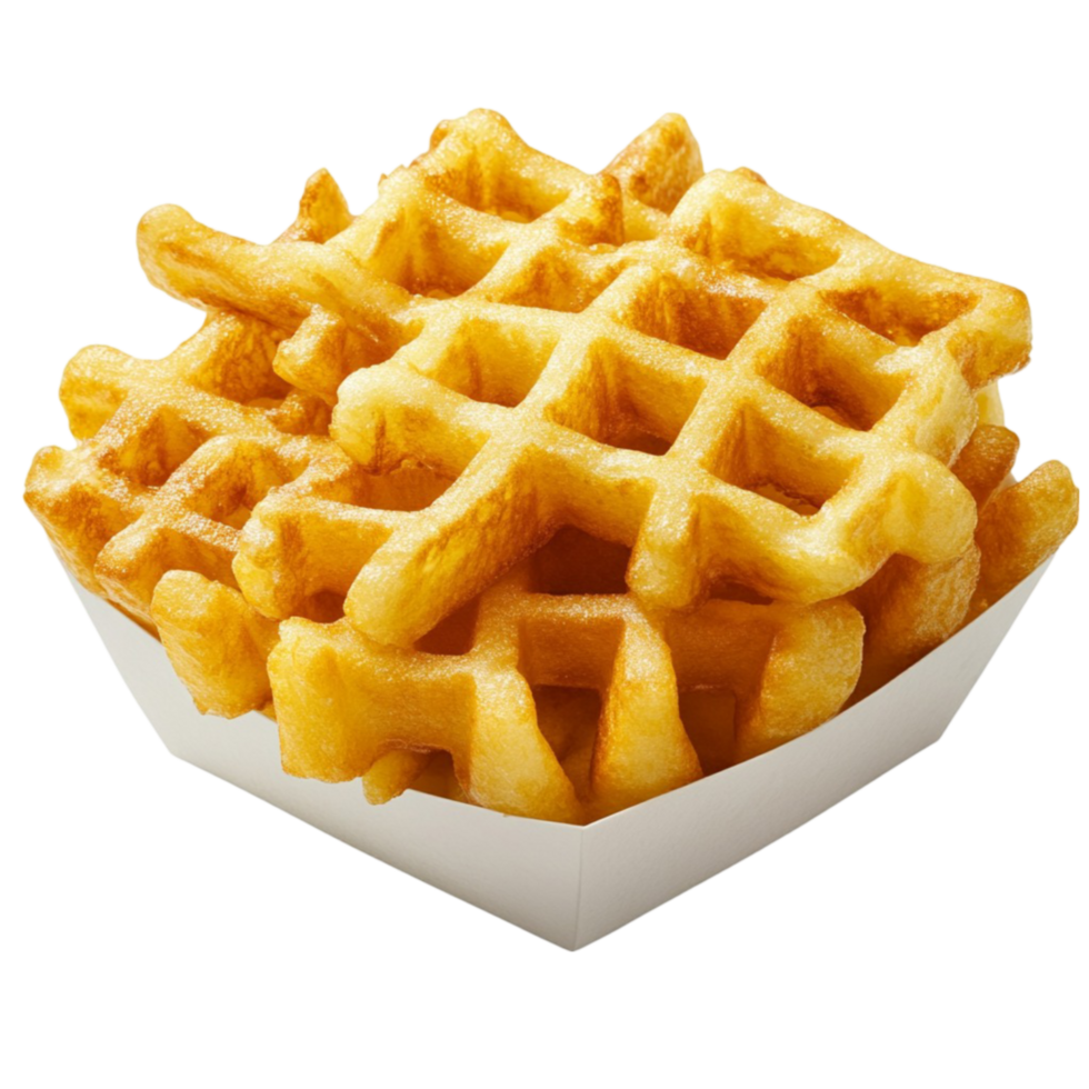 Golden Waffles Stack png