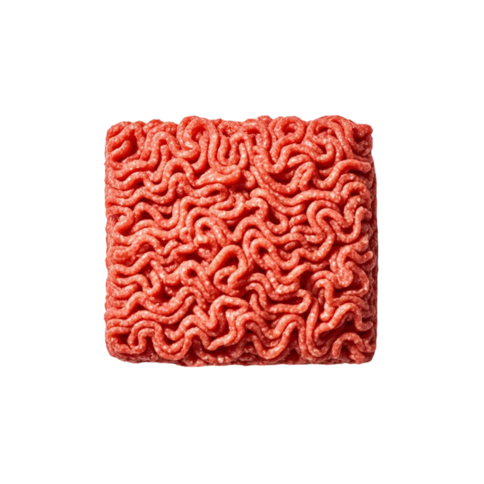 Piece of Raw Ground Beef png