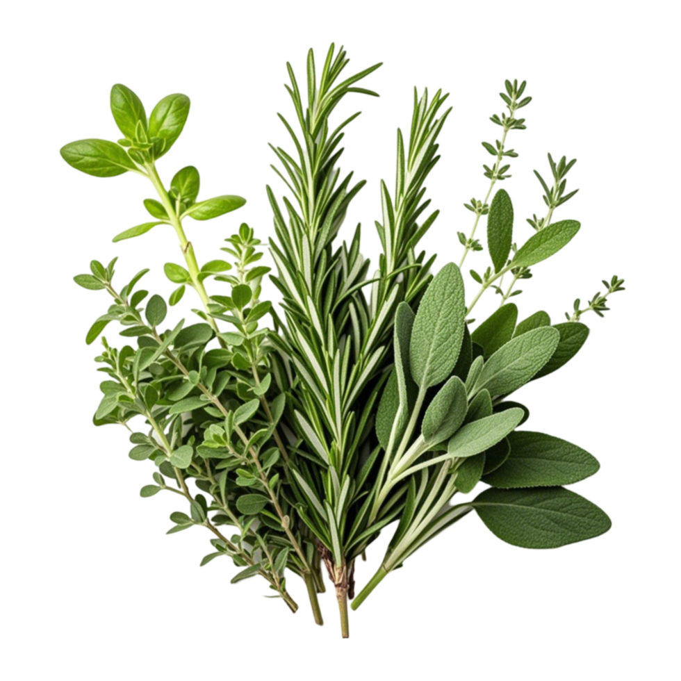 Assorted Herb Sprigs png