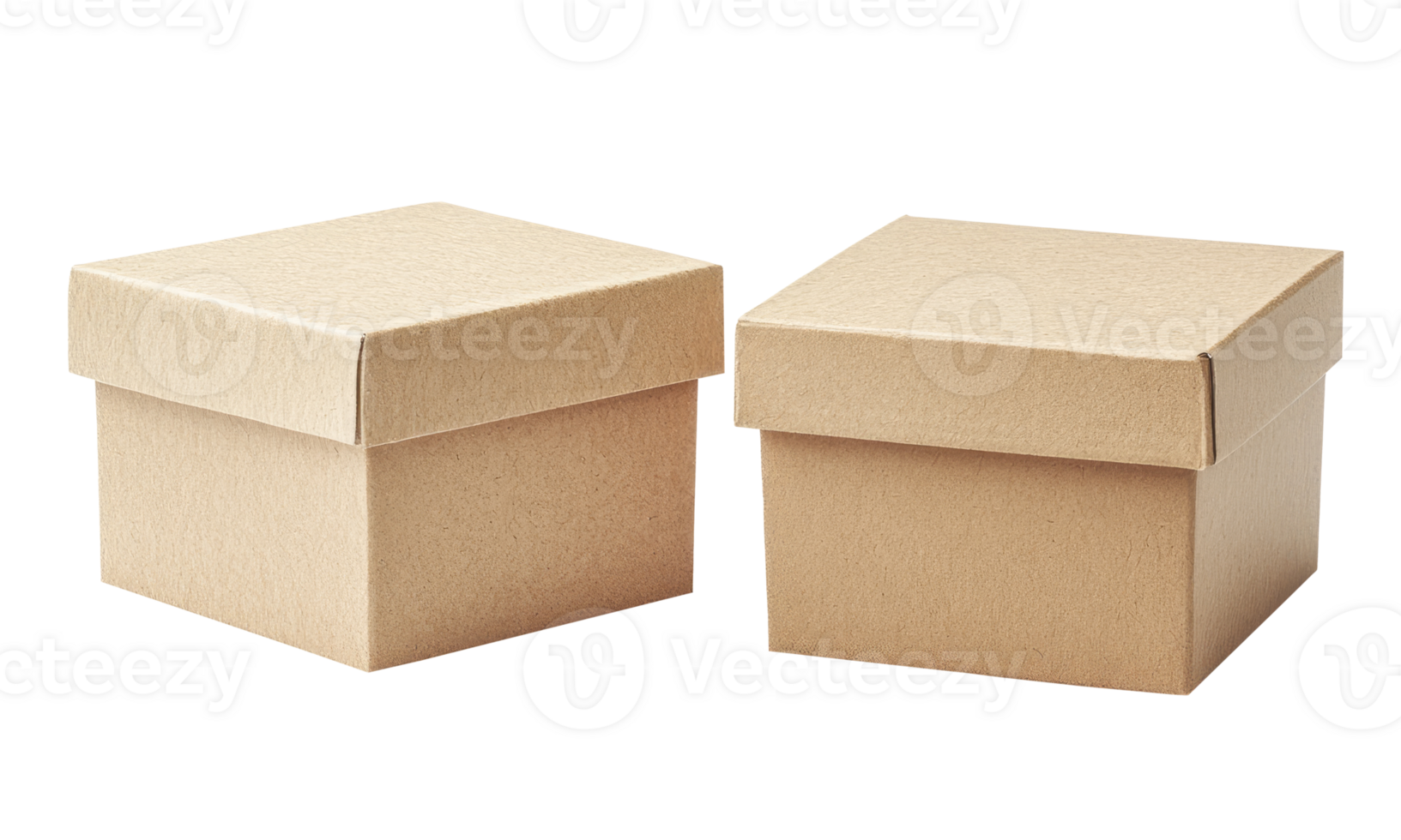 Two Cardboard Boxes png