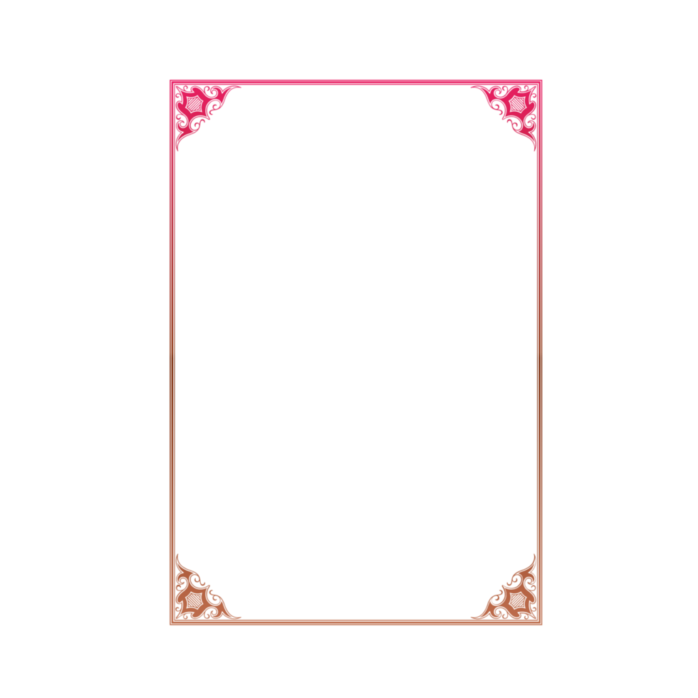 Crafting Beauty in a Corner Frame png