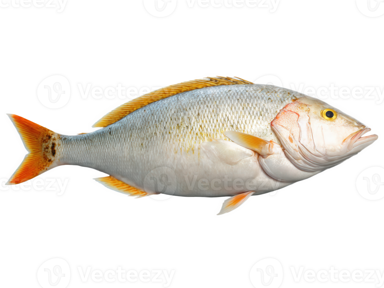 Snapper Whole - A whole fish, often roasted or grilled with seasonings. png