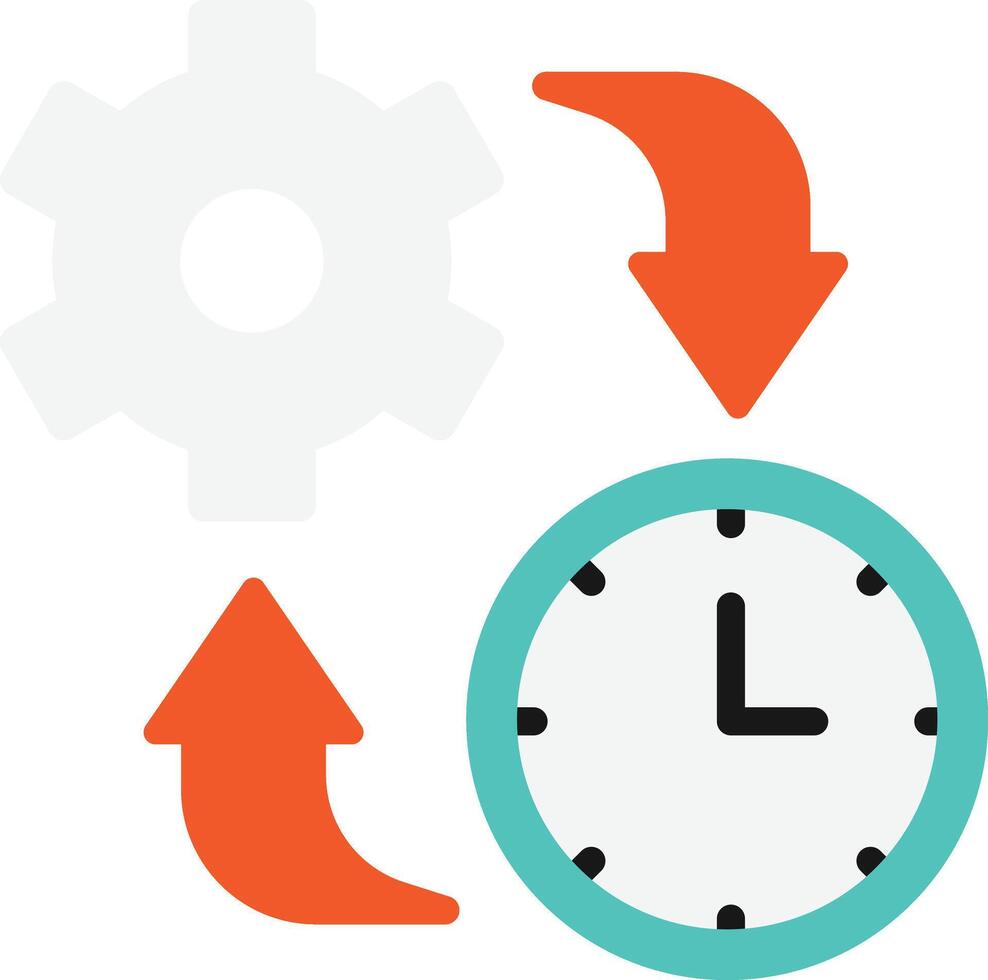 Time Management Schedule vector
