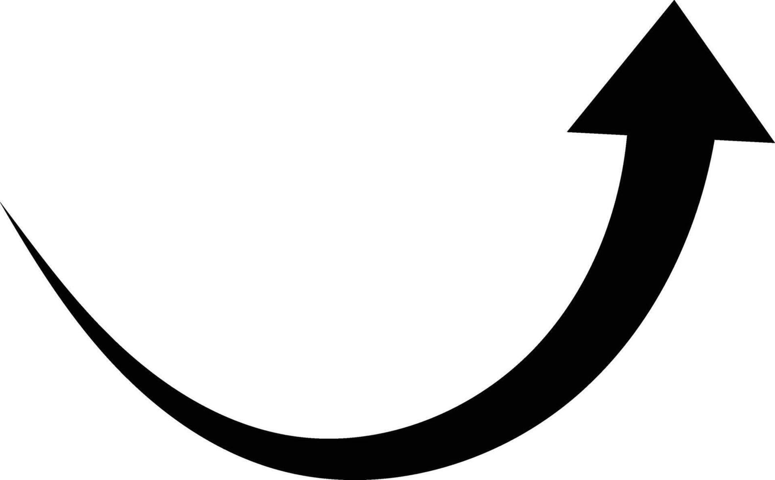 Minimalist Arrow Icon for Websites and Mobile Apps vector
