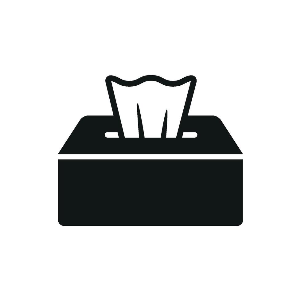 Tissue icon a clean and simple illustration perfect for hygiene-related designs vector