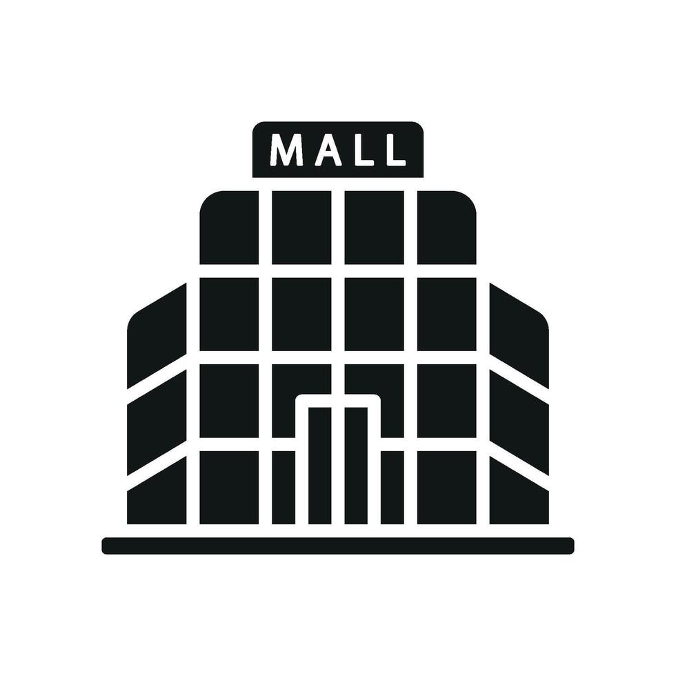 Mall icon a high-quality graphic ideal for retail websites vector