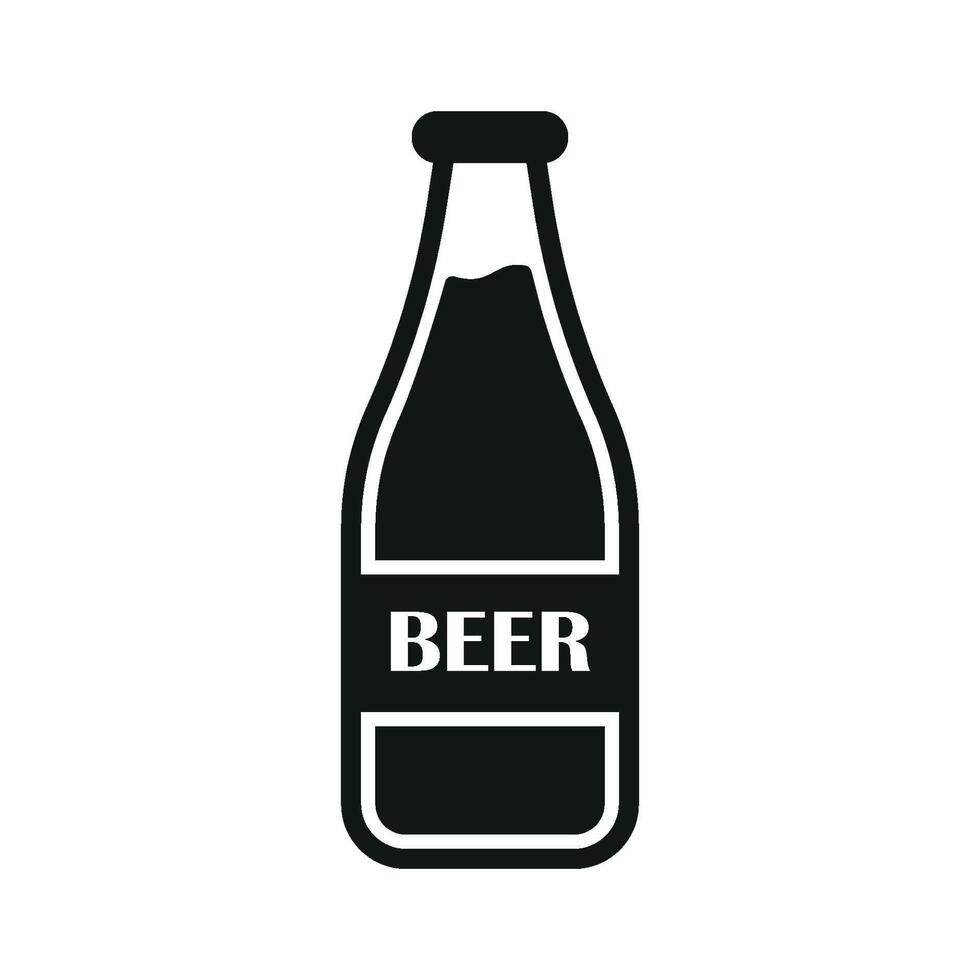 Beer icon a creative illustration perfect for brewery-themed projects Beer icon a detailed graphic ideal for bar or pub advertisements vector