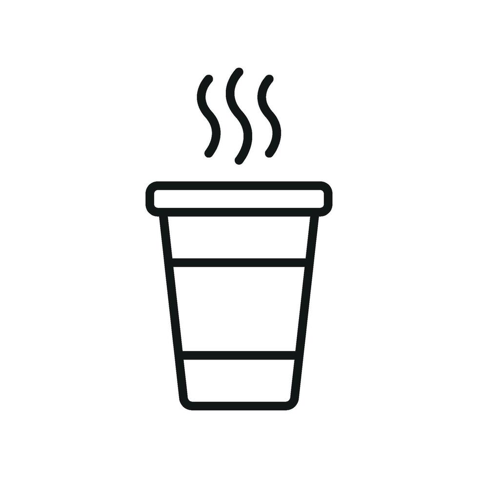 Hot chocolate drink icon features a warm and cozy design, perfect for winter branding, menus, or holiday-themed projects. vector