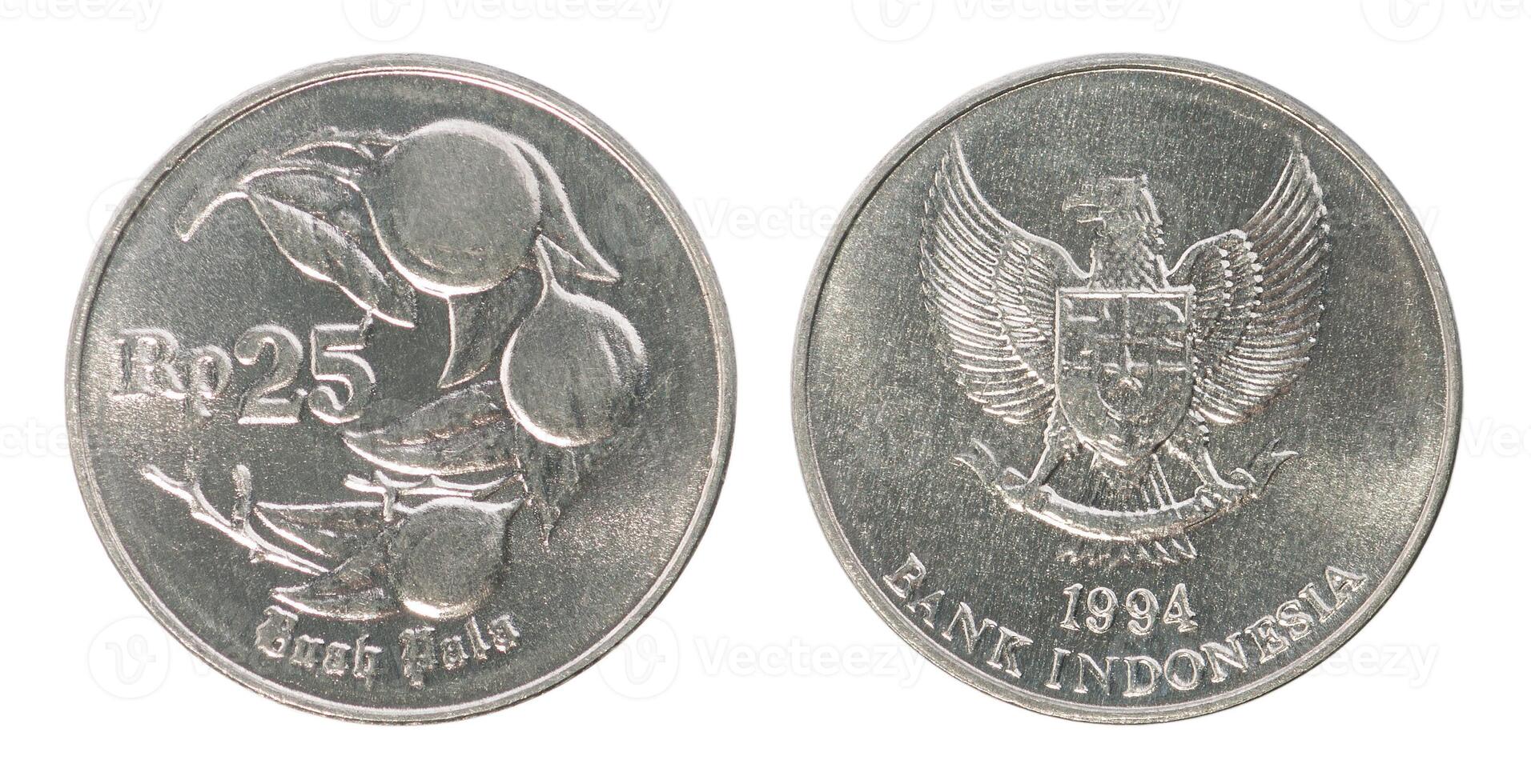 Indonesian rupiah coin set photo