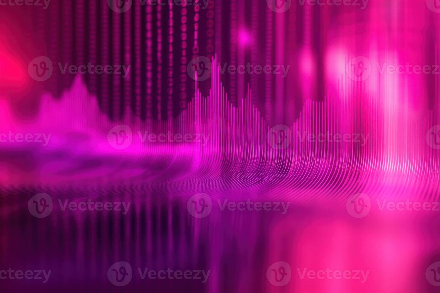 A pink background with a wave pattern photo