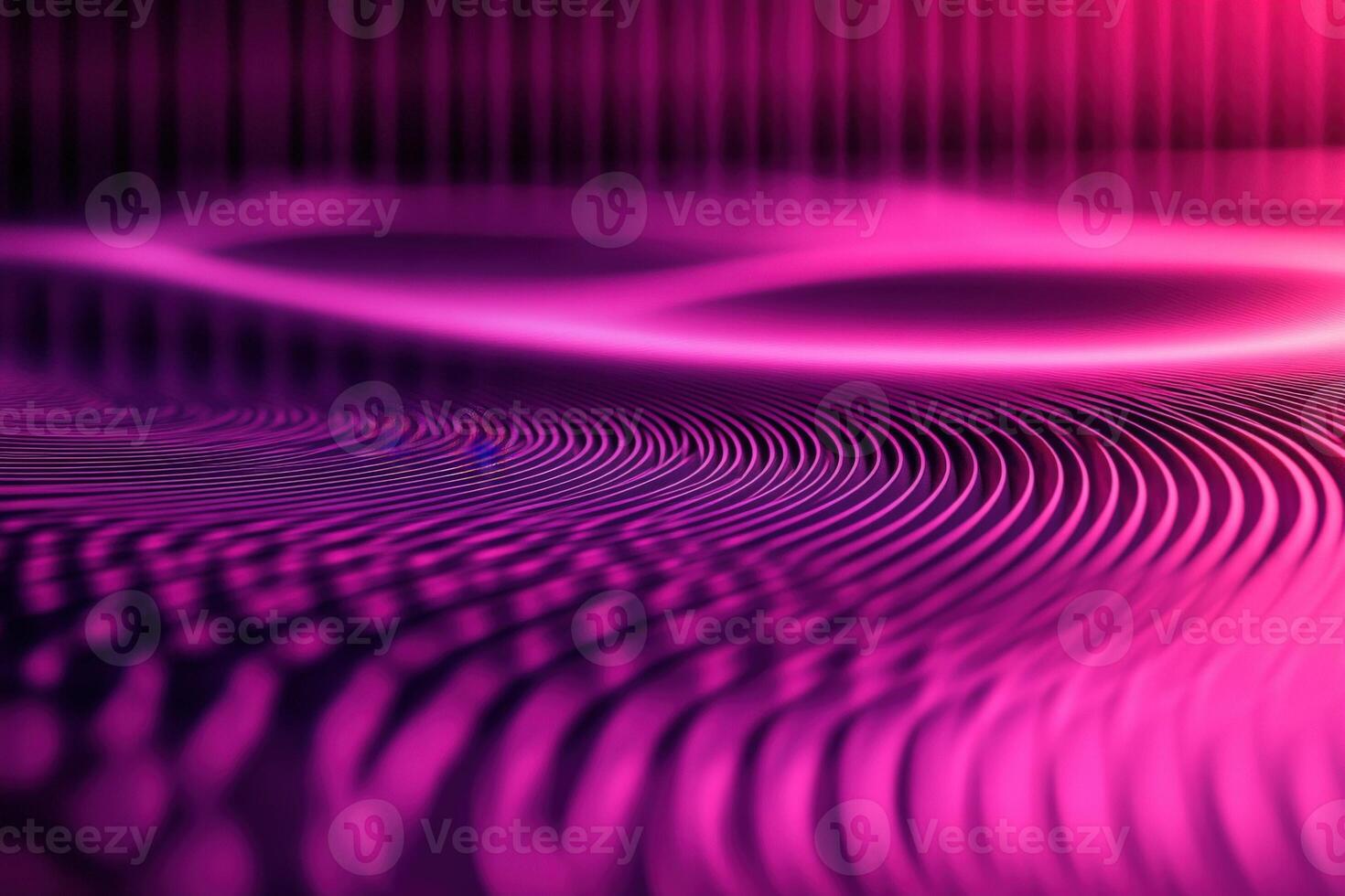 A pink background with waves and a pink light photo