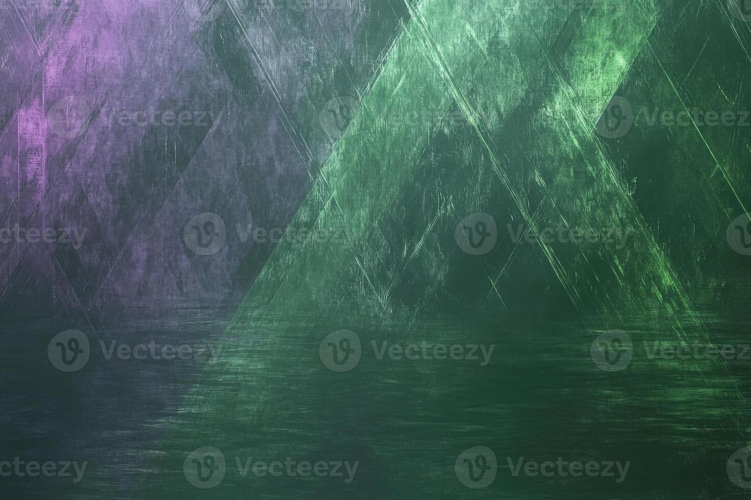 Abstract green and purple background with a green and purple light photo
