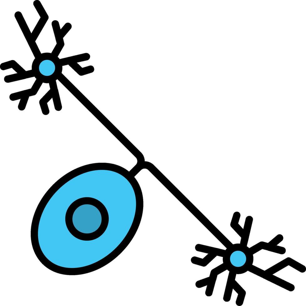Pseudounipolar Line Filled Icon vector