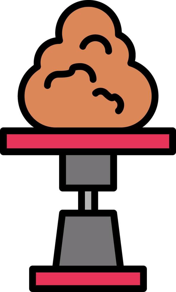Clay Line Filled Icon vector
