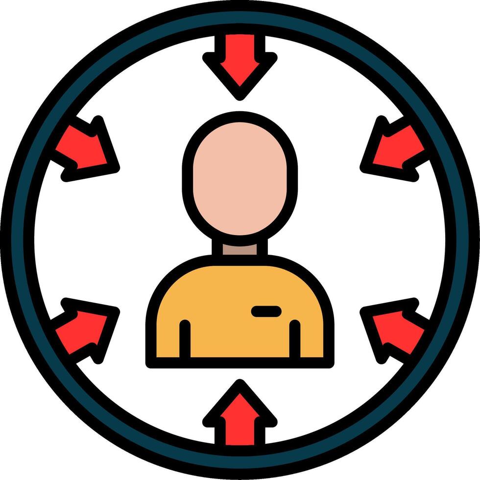 Abilities Line Filled Icon vector