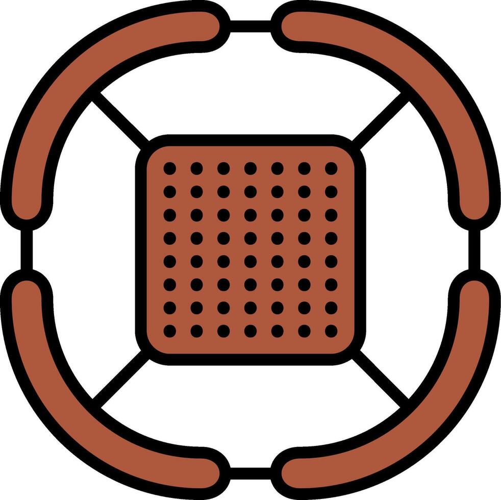 Mizu Gumo Line Filled Icon vector