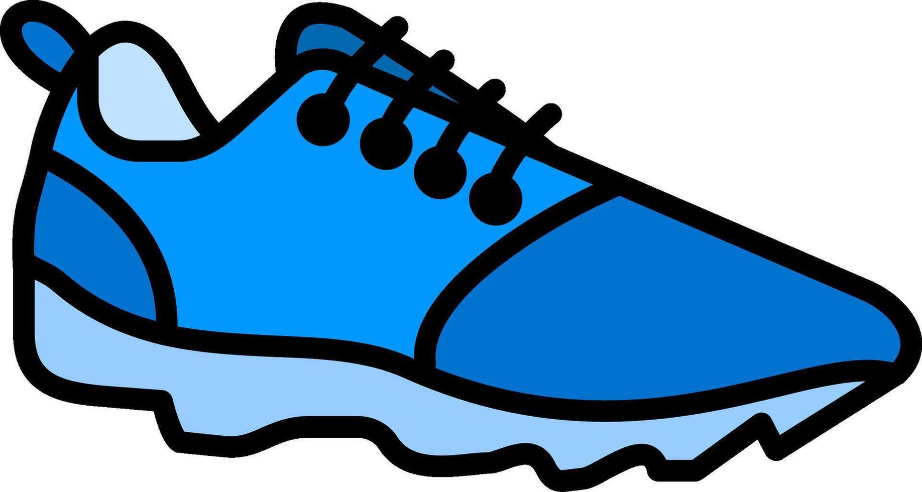 Shoes Line Filled Icon vector