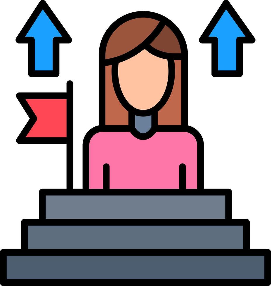 Carrier Line Filled Icon vector