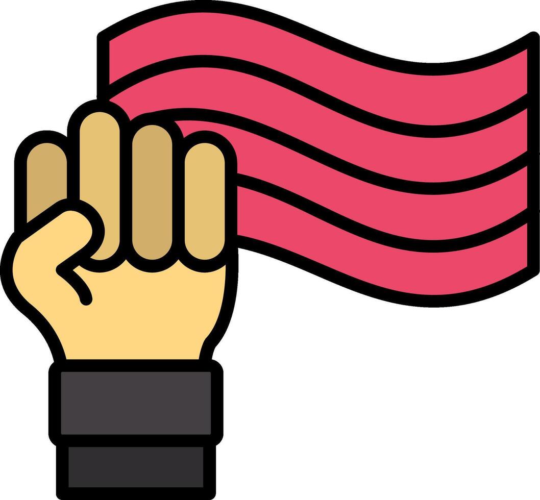 Lgbtq Line Filled Icon vector