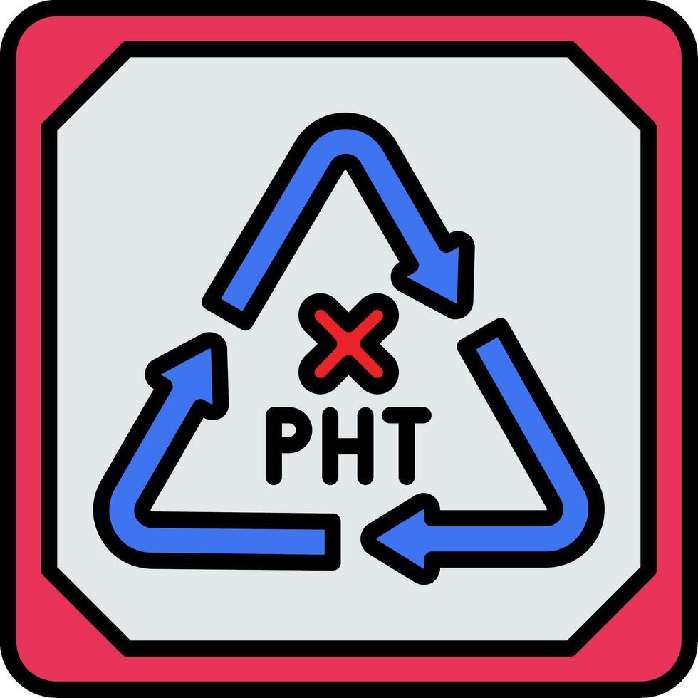 Phthalktes Line Filled Icon vector