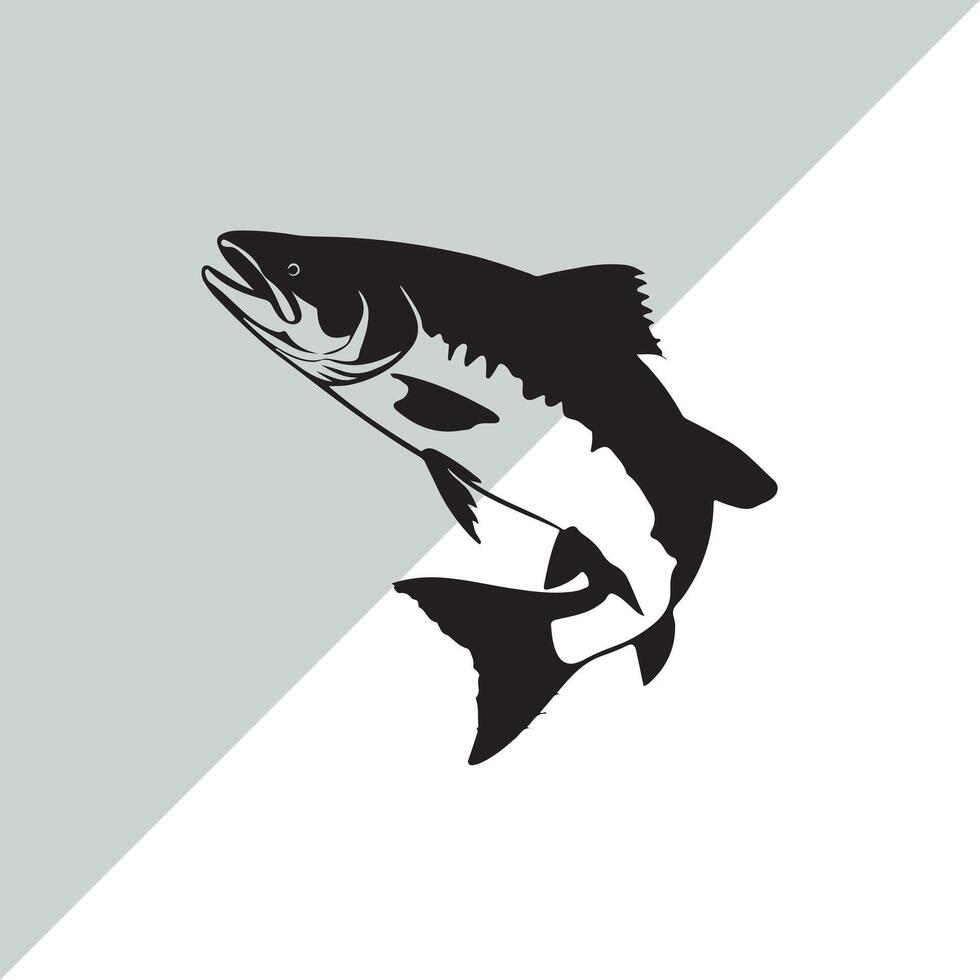 Fish Silhouette Art vector