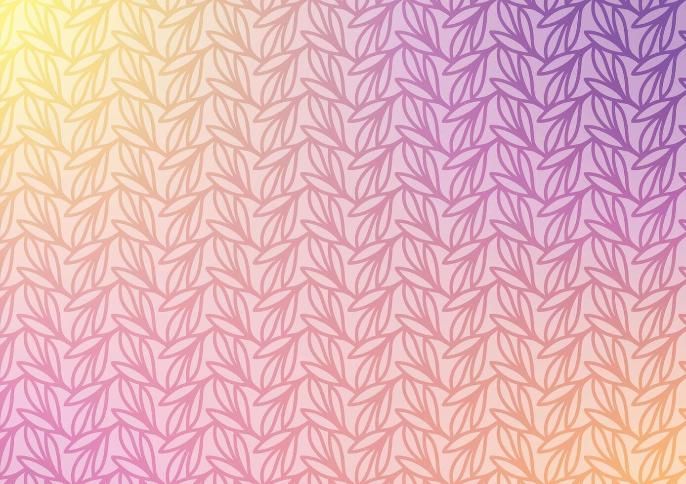 Orange gradient light line pattern abstract background vector