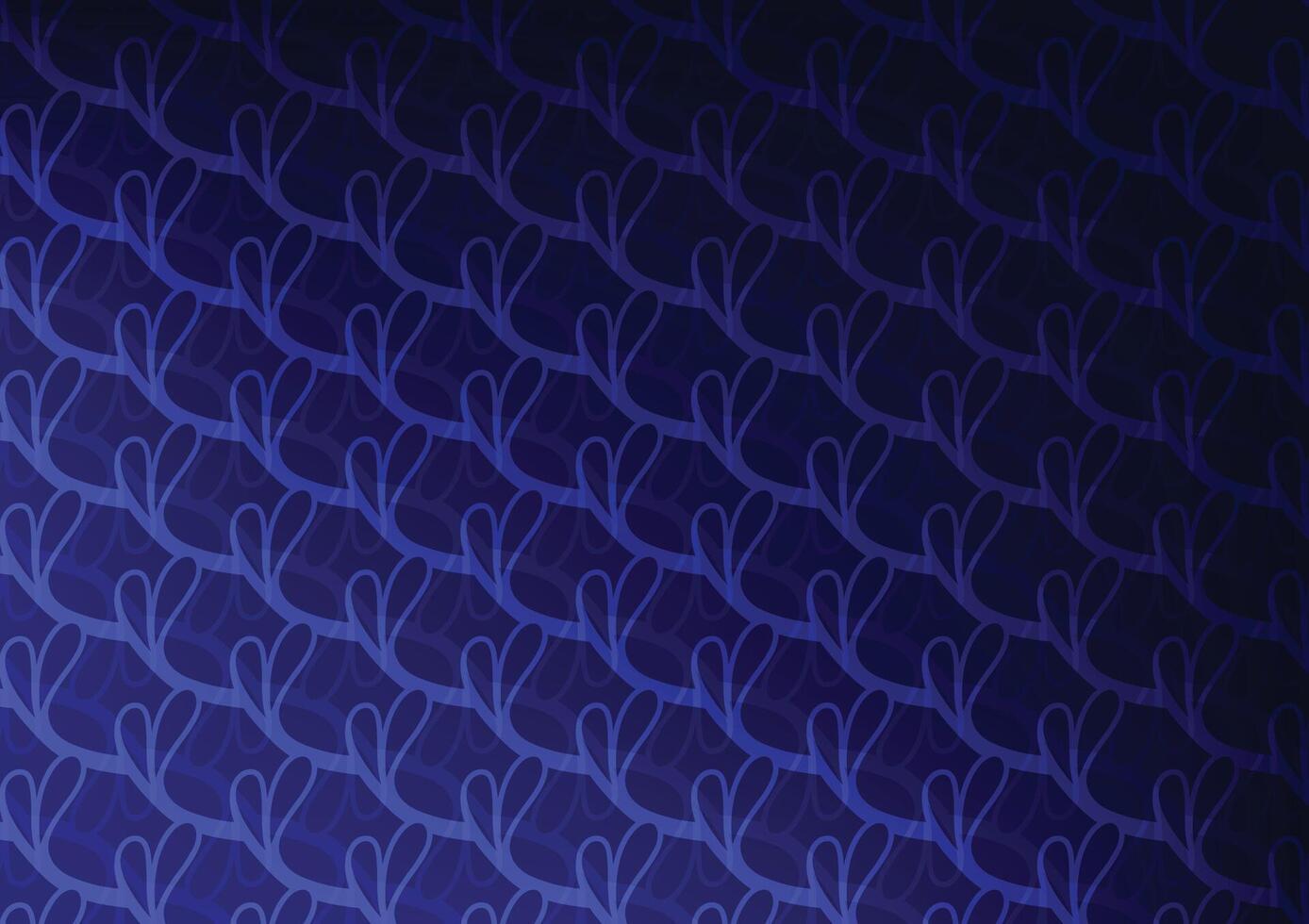 Art soft line pattern blue wave graphics background vector