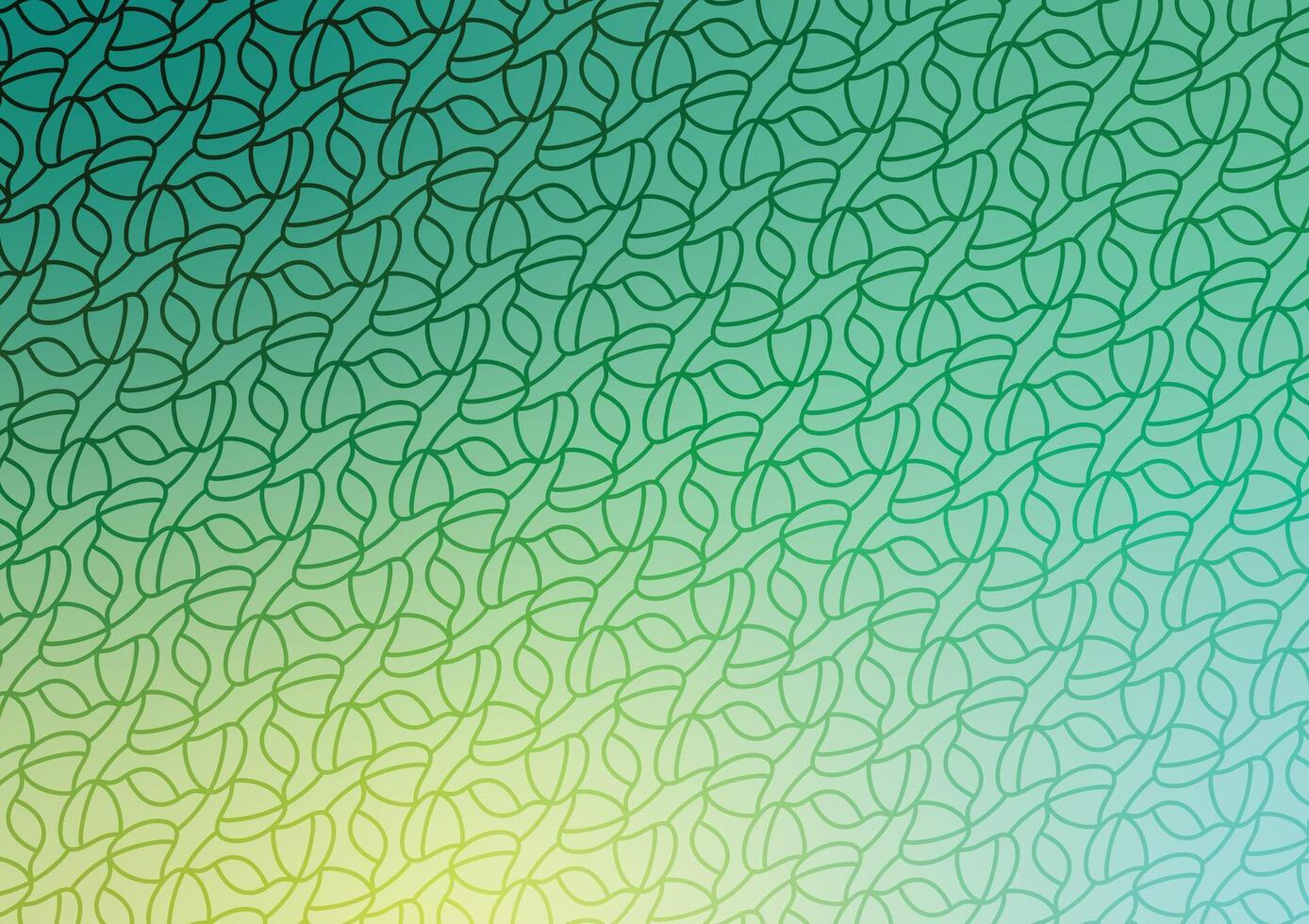Graphic green gradient pattern light line background vector