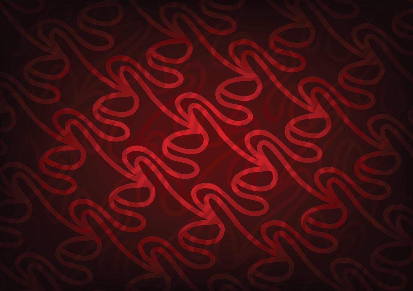 Dynamic red line pattern art wallpaper background vector