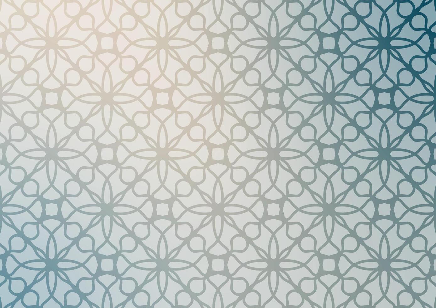 Gradient blue line square circle pattern graphics background vector