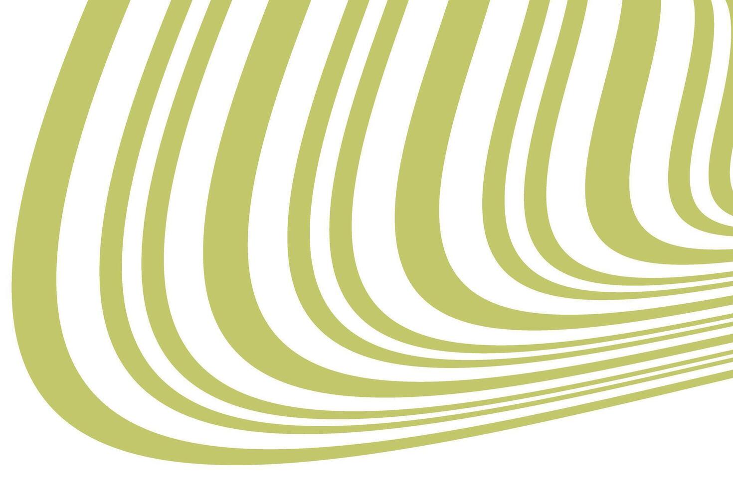 simple abstract olive color line wavy geometric pattern art a green and white striped background with a white pattern vector