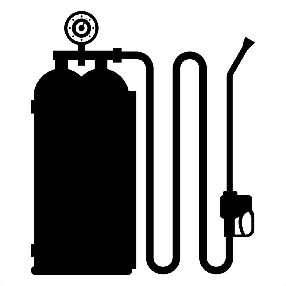 Garden Sprayer Pump Icon for Gardening and Pest Control vector