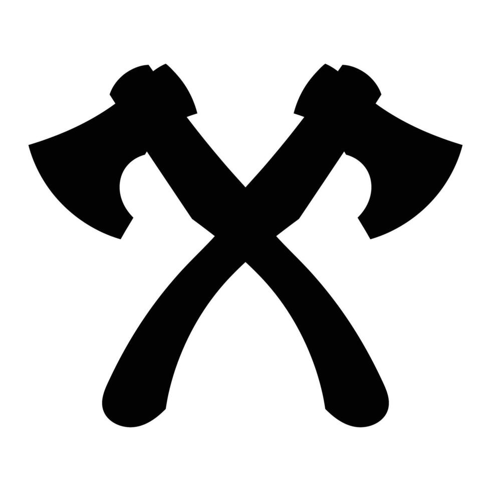 High-Quality Axe Design for Fantasy and Medieval Themes vector
