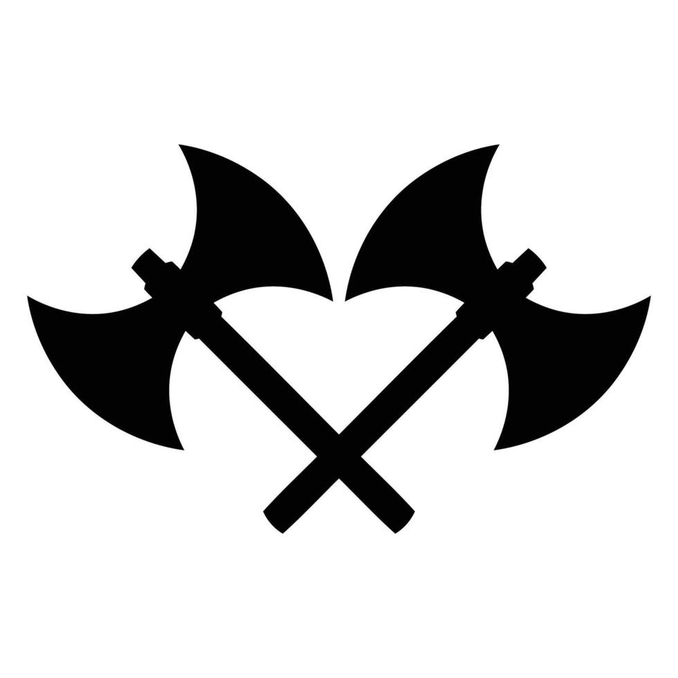 High-Quality Axe Design for Fantasy and Medieval Themes vector
