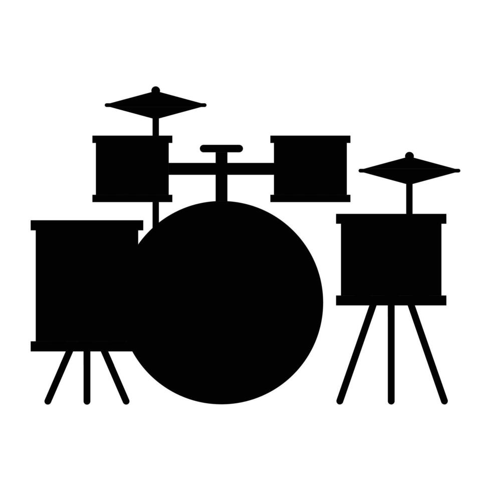 Musical Drum Instrument for Percussion and Performance vector