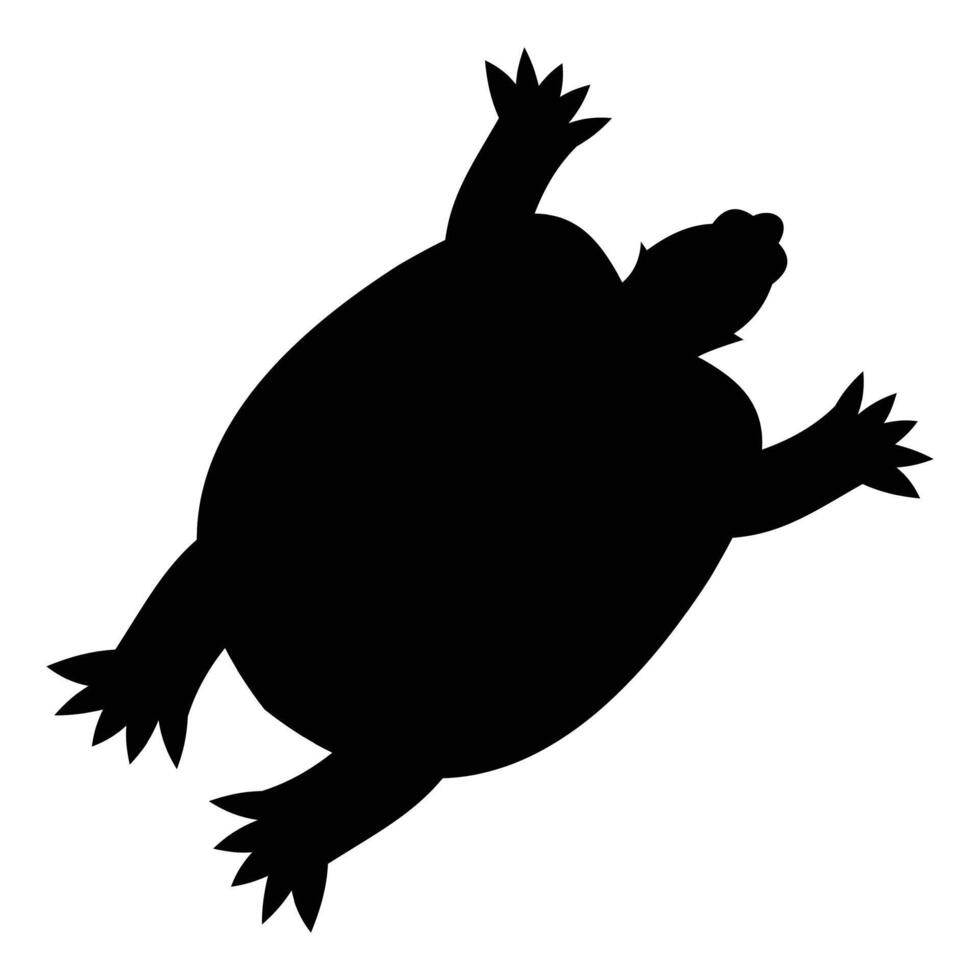 Cute Turtle Illustration for Nature and Wildlife Designs vector