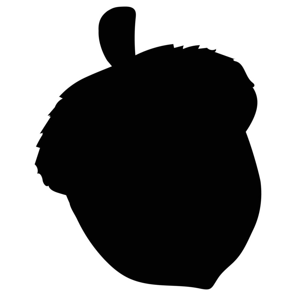 Acorn Icon for Nature and Autumn Themes vector