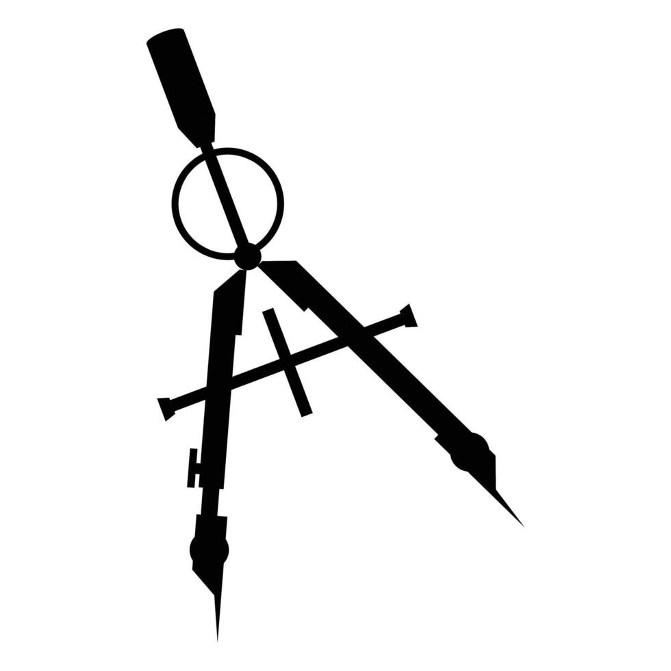 Compass Icon for Navigation and Adventure Themes vector