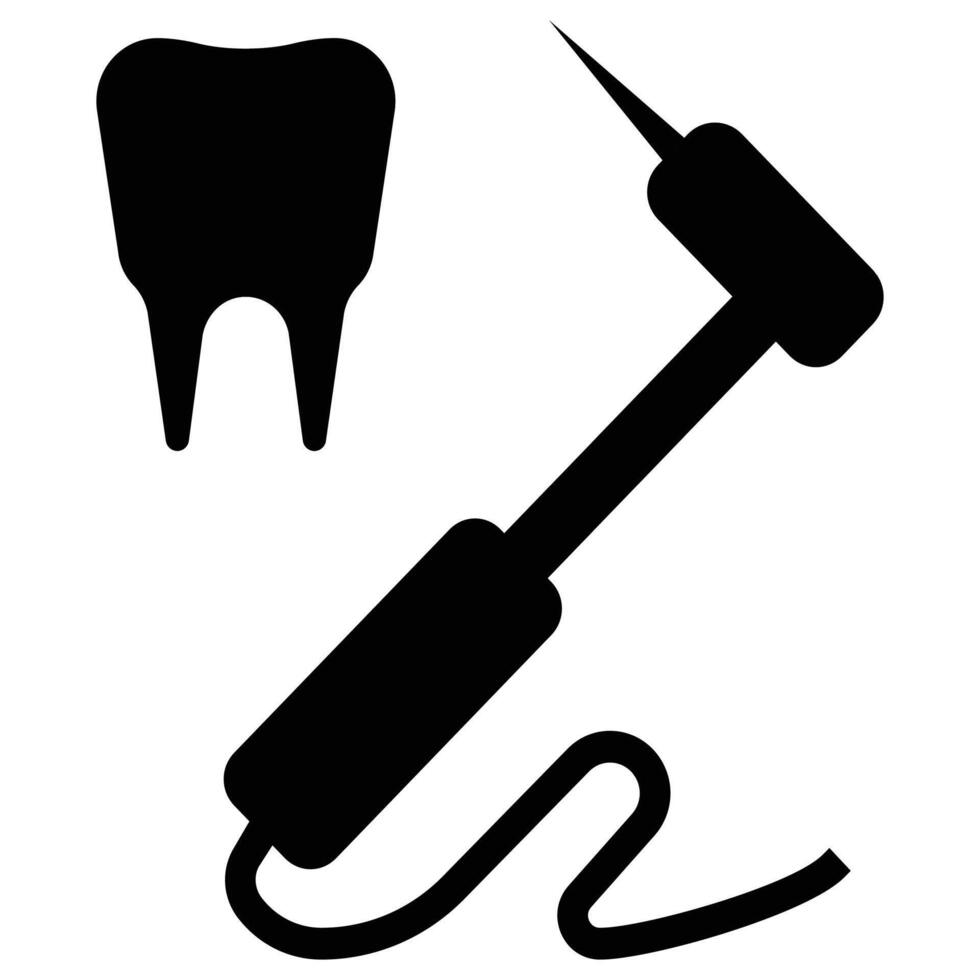 Dentistry Tools Icon for Dental Care and Clinics vector