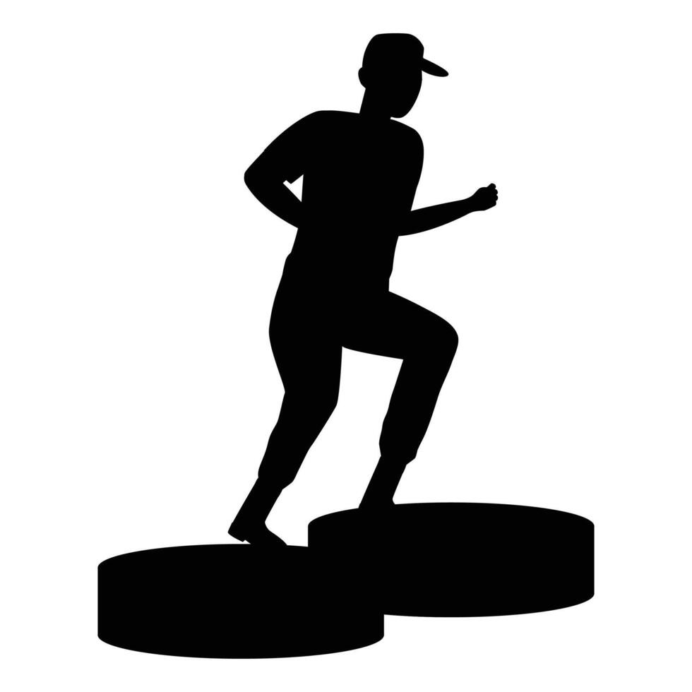 Silhouette of Military Army Icon for Defense and Warfare Themes vector
